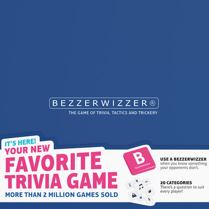 Bezzerwizzer – The Ultimate Trivia, Tactics & Trickery Game - Trò chơi Board Game Kiến thức & Chiến thuật - Asmodee