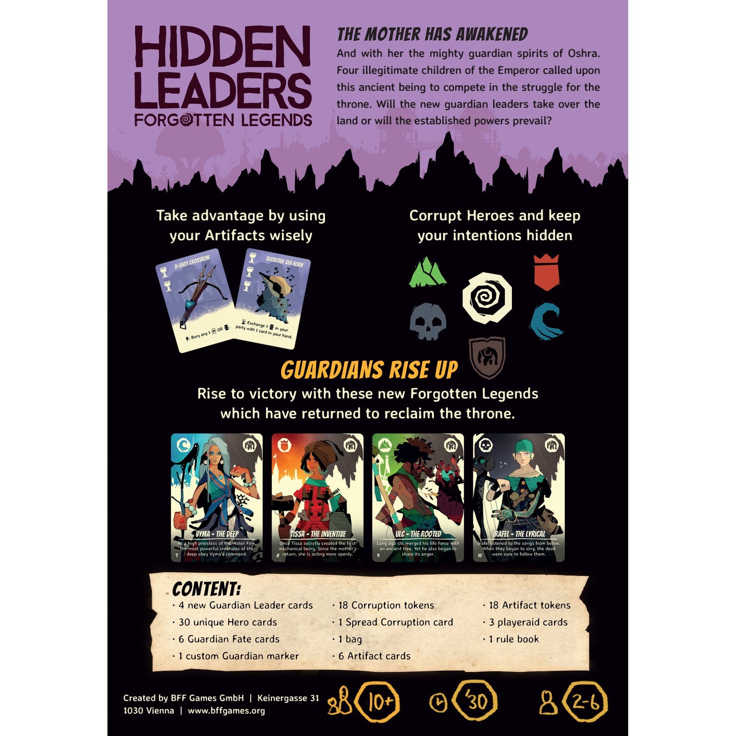 Hidden Leaders: Forgotten Legends - Bản Mở Rộng Board Game - Surfin' Meeple