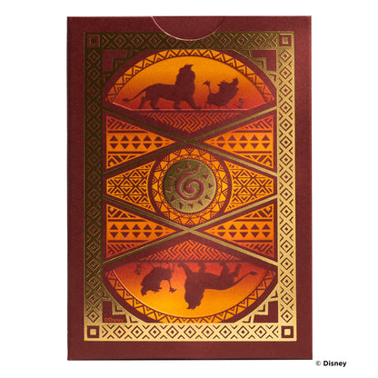 Disney Lion King Inspired Playing Cards by Bicycle - Bài Tây Vua Sư Tử Ép Nhũ Cao Cấp - Bicycle - Góc nhìn khác 3