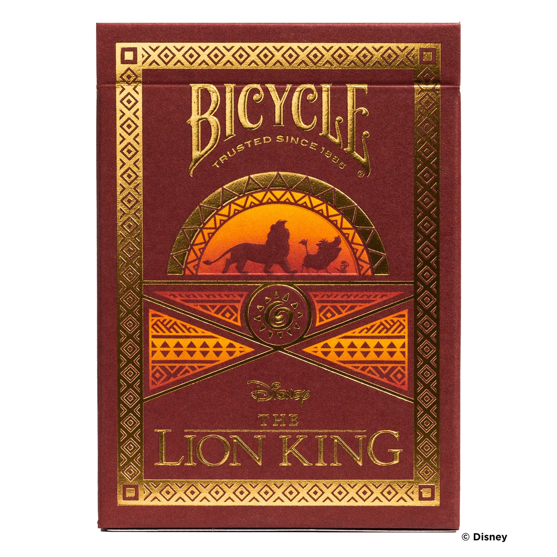 Disney Lion King Inspired Playing Cards by Bicycle - Bài Tây Vua Sư Tử Ép Nhũ Cao Cấp - Bicycle - Hình ảnh chi tiết 2