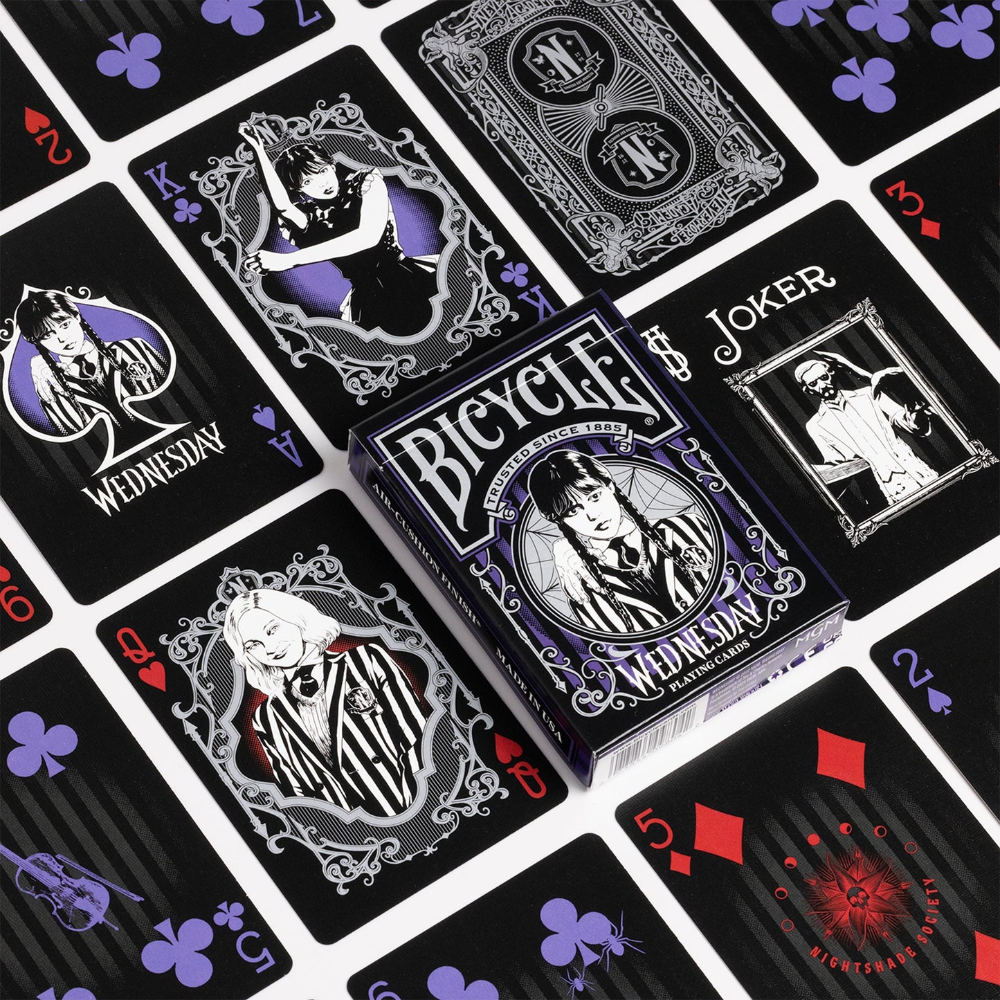 Bicycle Wednesday Playing Cards - Bộ bài Tây cao cấp - U.S. Playing Card Co.