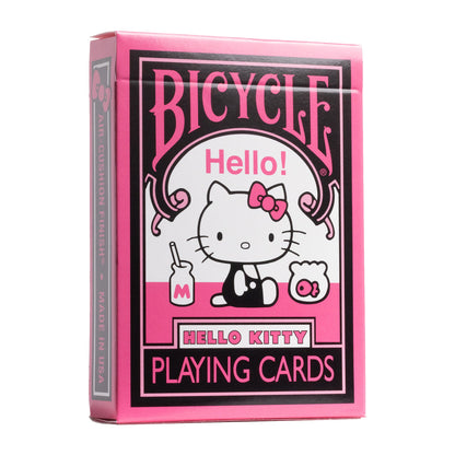 Bicycle Hello Kitty Black & Pink Playing Cards - Bộ Bài Tây Hello Kitty - Bicycle
