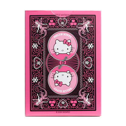 Bicycle Hello Kitty Black & Pink Playing Cards - Bộ Bài Tây Hello Kitty - Bicycle