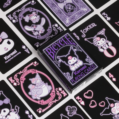 Bicycle Kuromi Playing Cards - Bài Tây Poker Sanrio Cao Cấp - Bicycle
