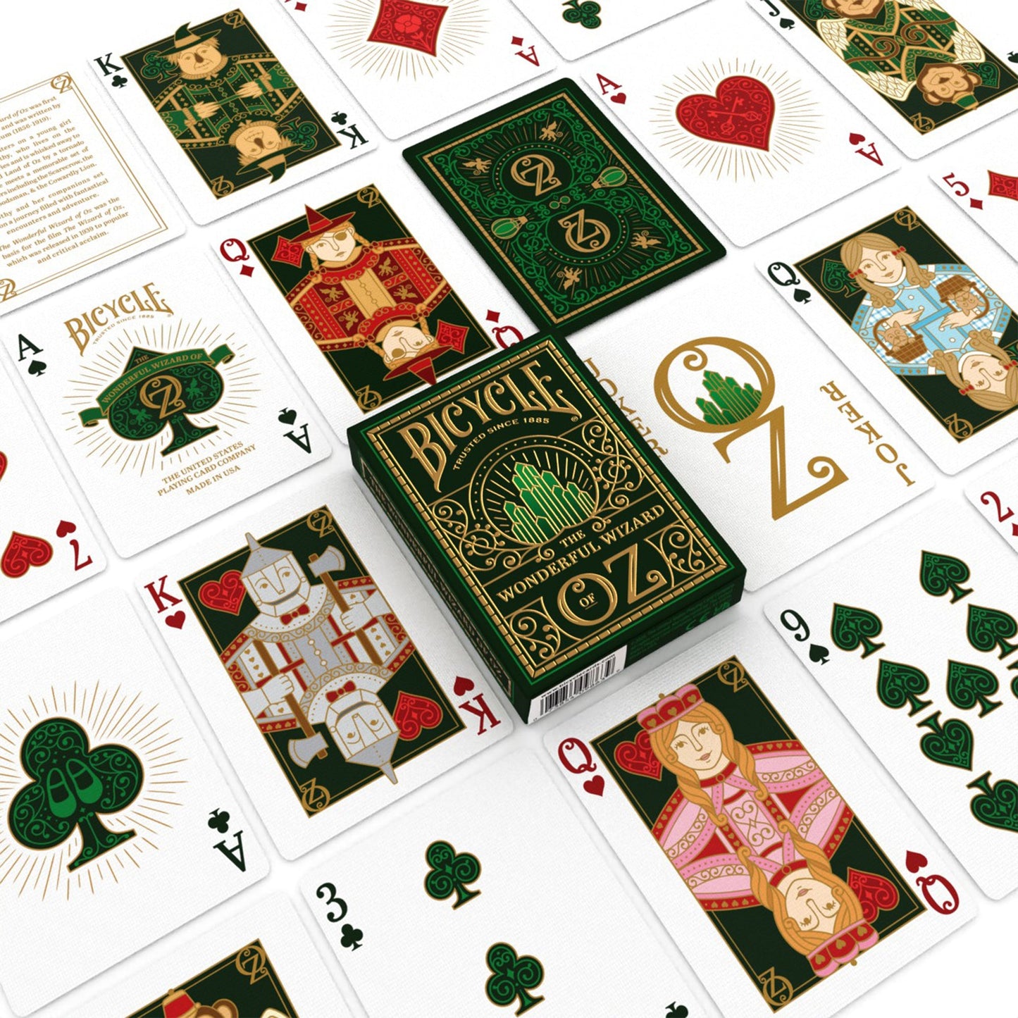 Bicycle Wizard of Oz Playing Cards - Bộ bài tây kỷ niệm 125 năm - Bicycle