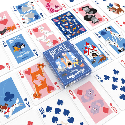Bicycle Disney Cats and Dogs Playing Cards - Bộ bài tây cao cấp chủ đề Disney - Bicycle