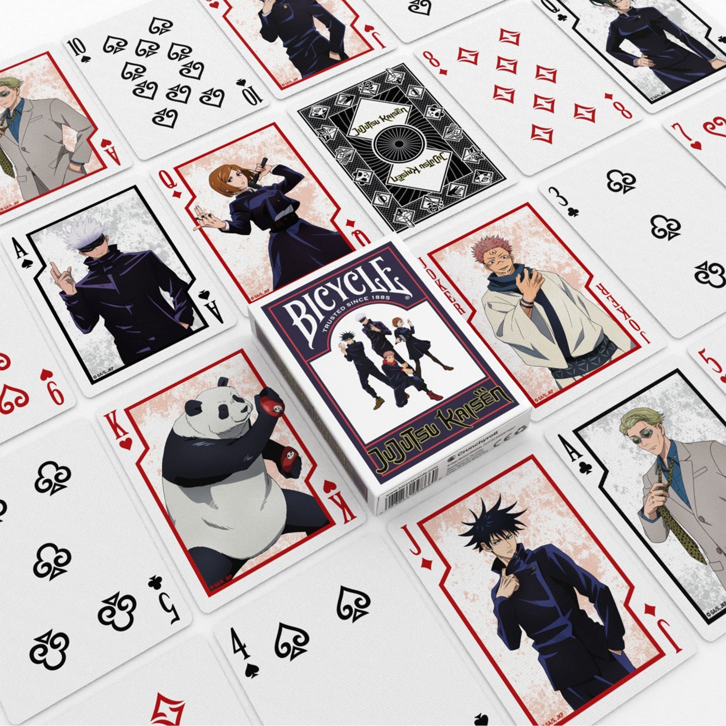 Bicycle Jujutsu Kaisen Playing Cards - Bộ bài Tây Anime - Chính hãng Bicycle