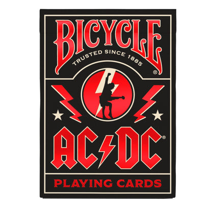 Bicycle AC/DC Playing Cards - Bộ bài tây chủ đề Rock 'n' Roll - Bicycle