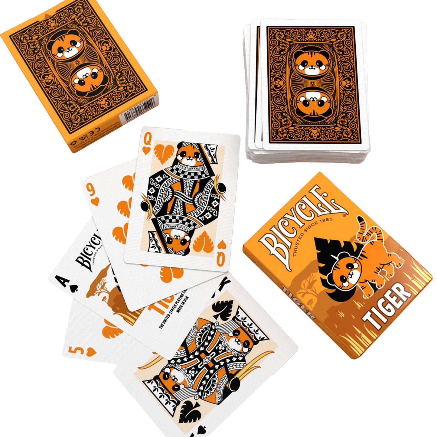Bicycle Tiger Playing Cards