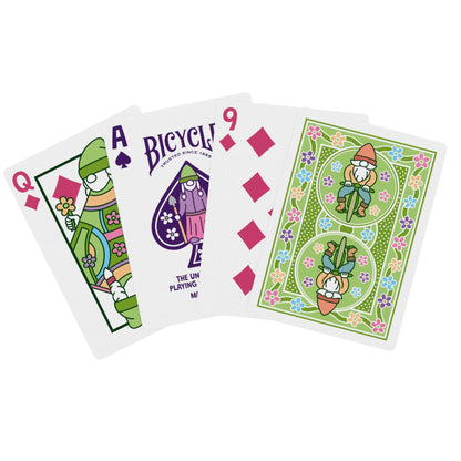 Bicycle Garden Gnome Playing Cards