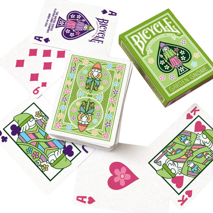 Bicycle Garden Gnome Playing Cards