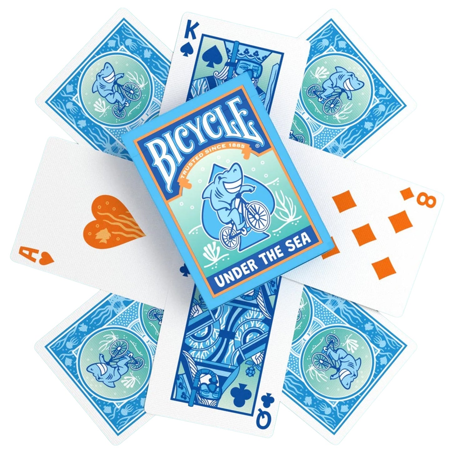 Bicycle Under the Sea Playing Cards