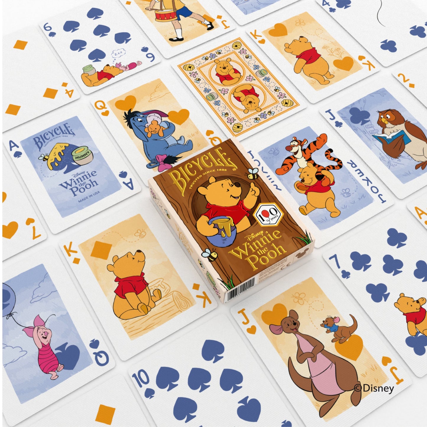 Bicycle Disney Winnie the Pooh Playing Cards