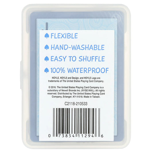Hoyle Clear Waterproof Playing Cards - Bài Nhựa Trong Suốt Chống Nước - Hoyle