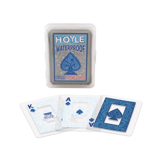 Hoyle Clear Waterproof Playing Cards - Bài Nhựa Trong Suốt Chống Nước - Hoyle