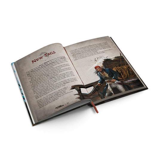 Broken Compass Roleplaying Game Jolly Roger - Season 2 Rulebook - Sách luật mở rộng RPG Cướp biển - CMON
