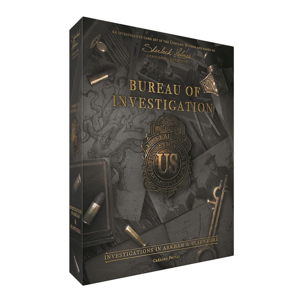 Bureau of Investigation - Board game thám tử kinh dị Cthulhu - Space Cowboys