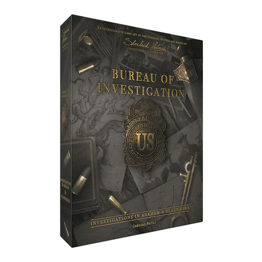 Bureau of Investigation - Board game thám tử kinh dị Cthulhu - Space Cowboys