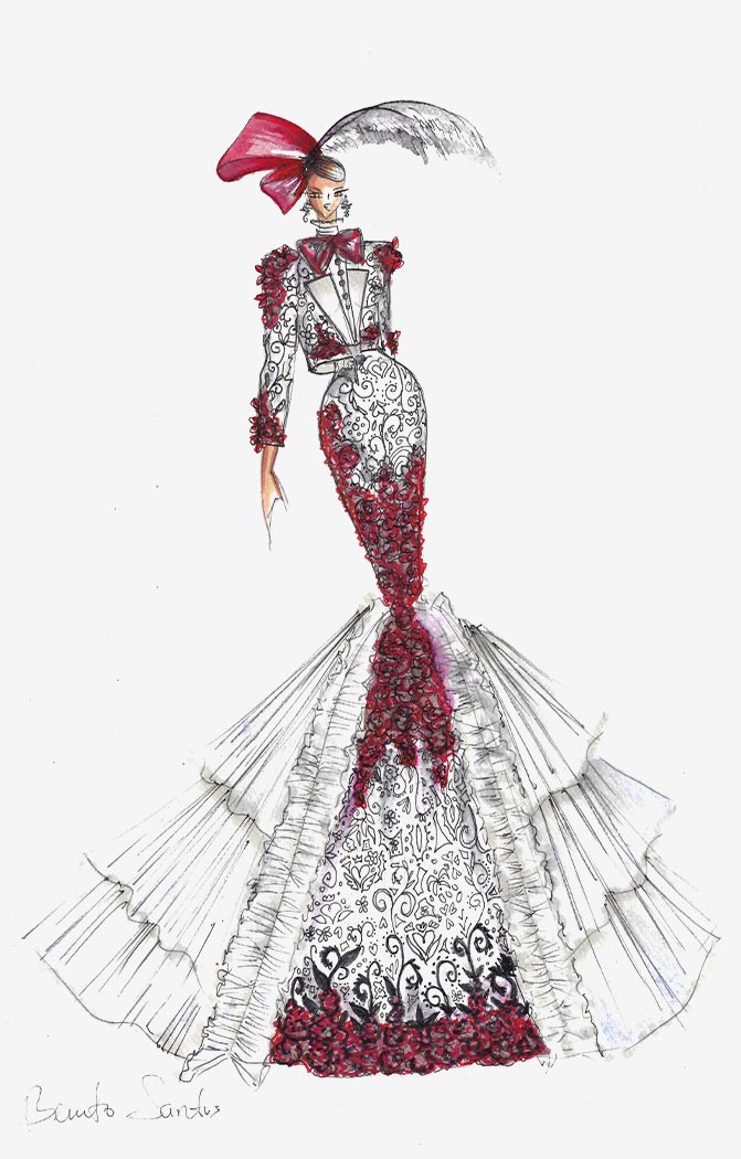 2022 Día De Muertos Benito Santos x Barbie Doll - Búp bê Sưu tầm Cao cấp - Barbie Signature Gold Label