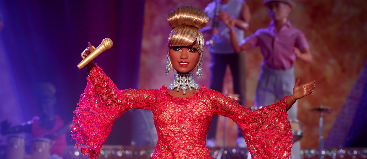 Barbie Inspiring Women Celia Cruz Doll - Búp Bê Sưu Tầm Nghệ Sĩ Salsa - Barbie Signature