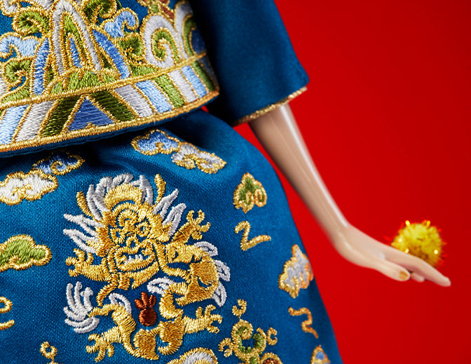 2023 Barbie Lunar New Year Doll Designed by Guo Pei - Búp bê sưu tầm cao cấp - Mattel Barbie Signature