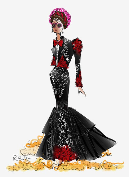 2022 Día De Muertos Benito Santos x Barbie Doll - Búp bê Sưu tầm Cao cấp - Barbie Signature Gold Label