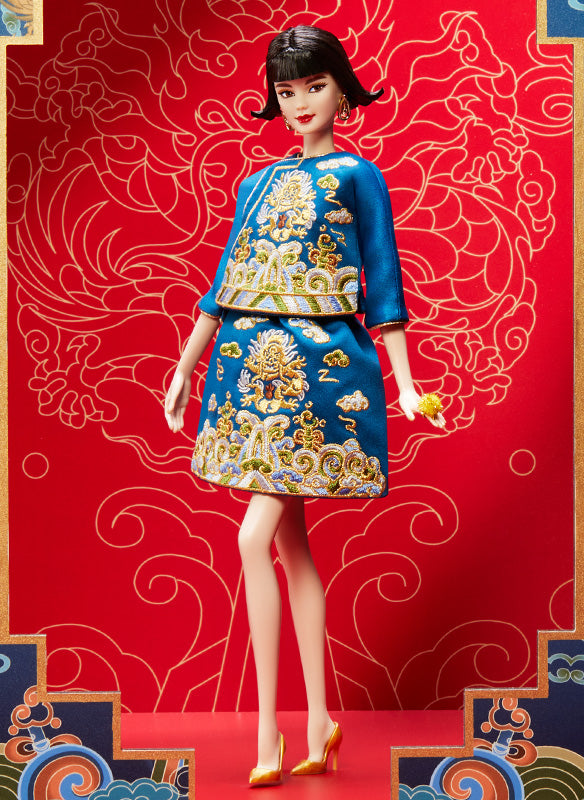 2023 Barbie Lunar New Year Doll Designed by Guo Pei - Búp bê sưu tầm cao cấp - Mattel Barbie Signature