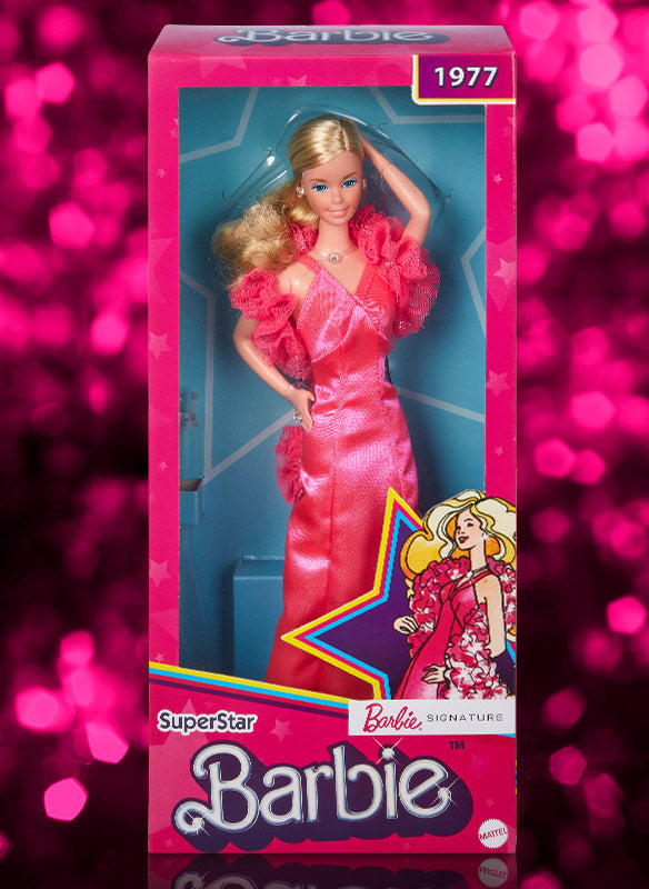 1977 Superstar Barbie Doll Reproduction - Búp bê Sưu tầm Barbie Signature Mattel HBY11