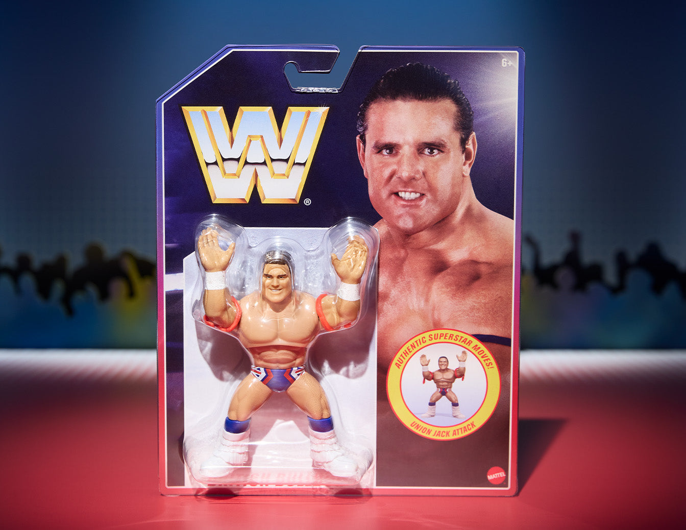 WWE Retro Action Figure 4-Pack Bundle - Bộ 4 Mô Hình Đô Vật Mỹ Retro - Mattel Creations