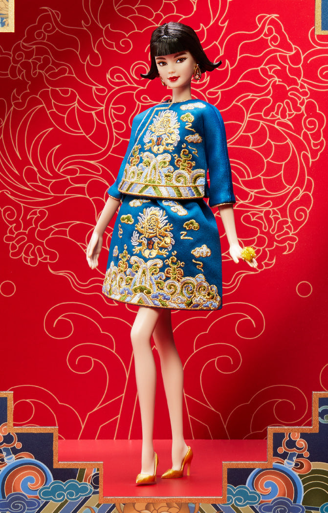 2023 Barbie Lunar New Year Doll Designed by Guo Pei - Búp bê sưu tầm cao cấp - Mattel Barbie Signature