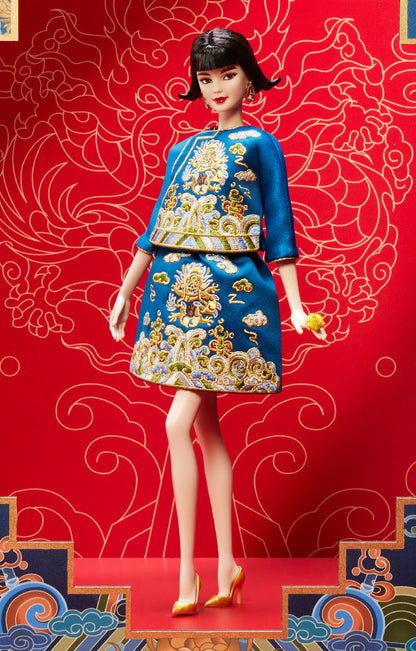 2023 Barbie Lunar New Year Doll Designed by Guo Pei - Búp bê sưu tầm cao cấp - Mattel Barbie Signature