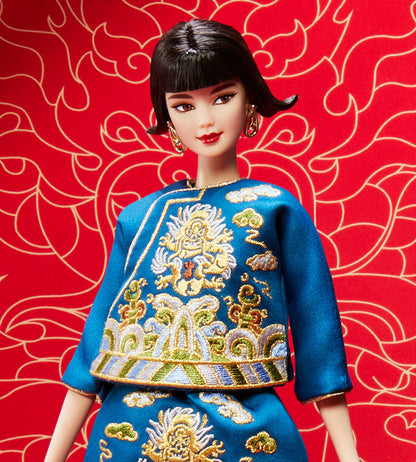 2023 Barbie Lunar New Year Doll Designed by Guo Pei - Búp bê sưu tầm cao cấp - Mattel Barbie Signature