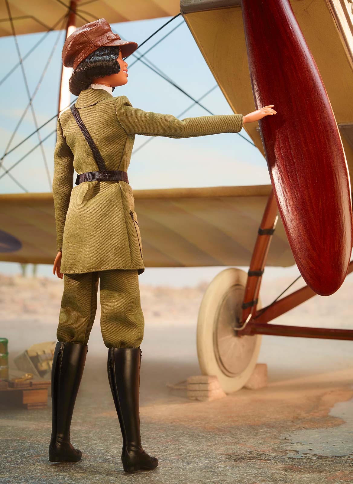 Barbie Inspiring Women Bessie Coleman Doll - Búp Bê Sưu Tầm Cao Cấp - Barbie Signature HJX37