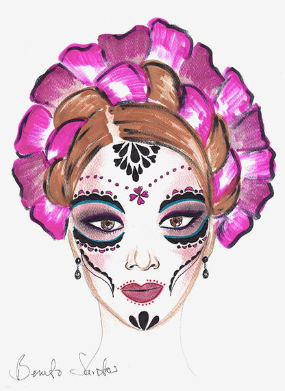 2022 Día De Muertos Benito Santos x Barbie Doll - Búp bê Sưu tầm Cao cấp - Barbie Signature Gold Label