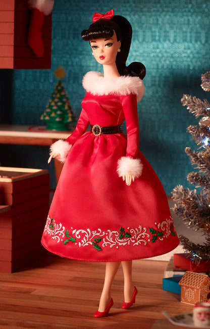 Barbie 12 Days of Christmas Doll and Accessories - Búp Bê Sưu Tầm Cao Cấp Barbie Signature