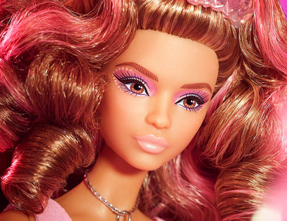 Barbie Crystal Fantasy Collection Rose Quartz Doll - Búp Bê Sưu Tầm Cao Cấp Barbie Signature HCB95