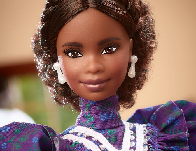 Inspiring Women Madam C.J. Walker Barbie Doll - Búp Bê Sưu Tầm Barbie Signature HLM19 Barbie Signature - ảnh 5 - Collectible 
