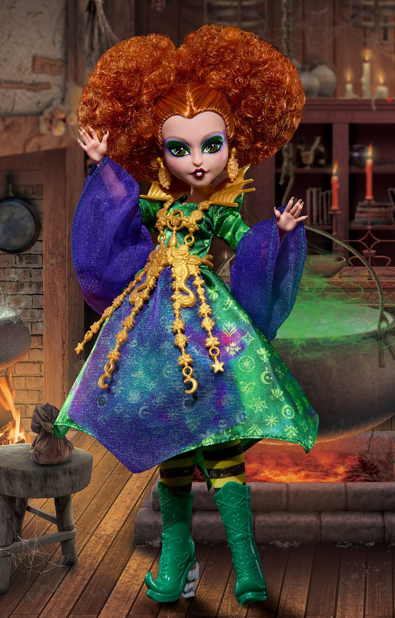 Disney's Hocus Pocus Skullector Dolls - Bộ 3 Búp Bê Phù Thủy Sanderson - Monster High