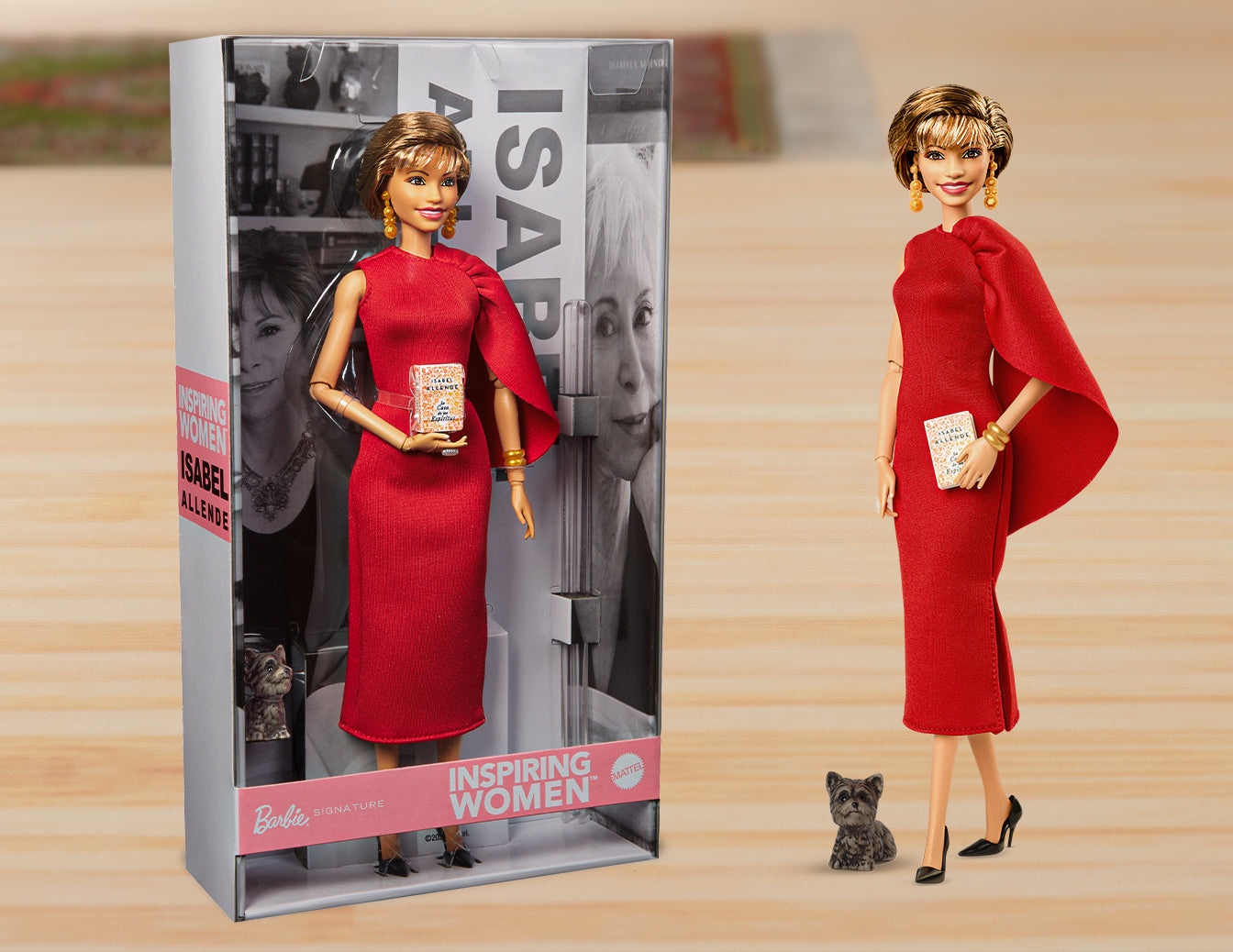 Barbie Inspiring Women Isabel Allende Doll - Búp Bê Nữ Văn Sĩ Sưu Tầm - Mattel Signature