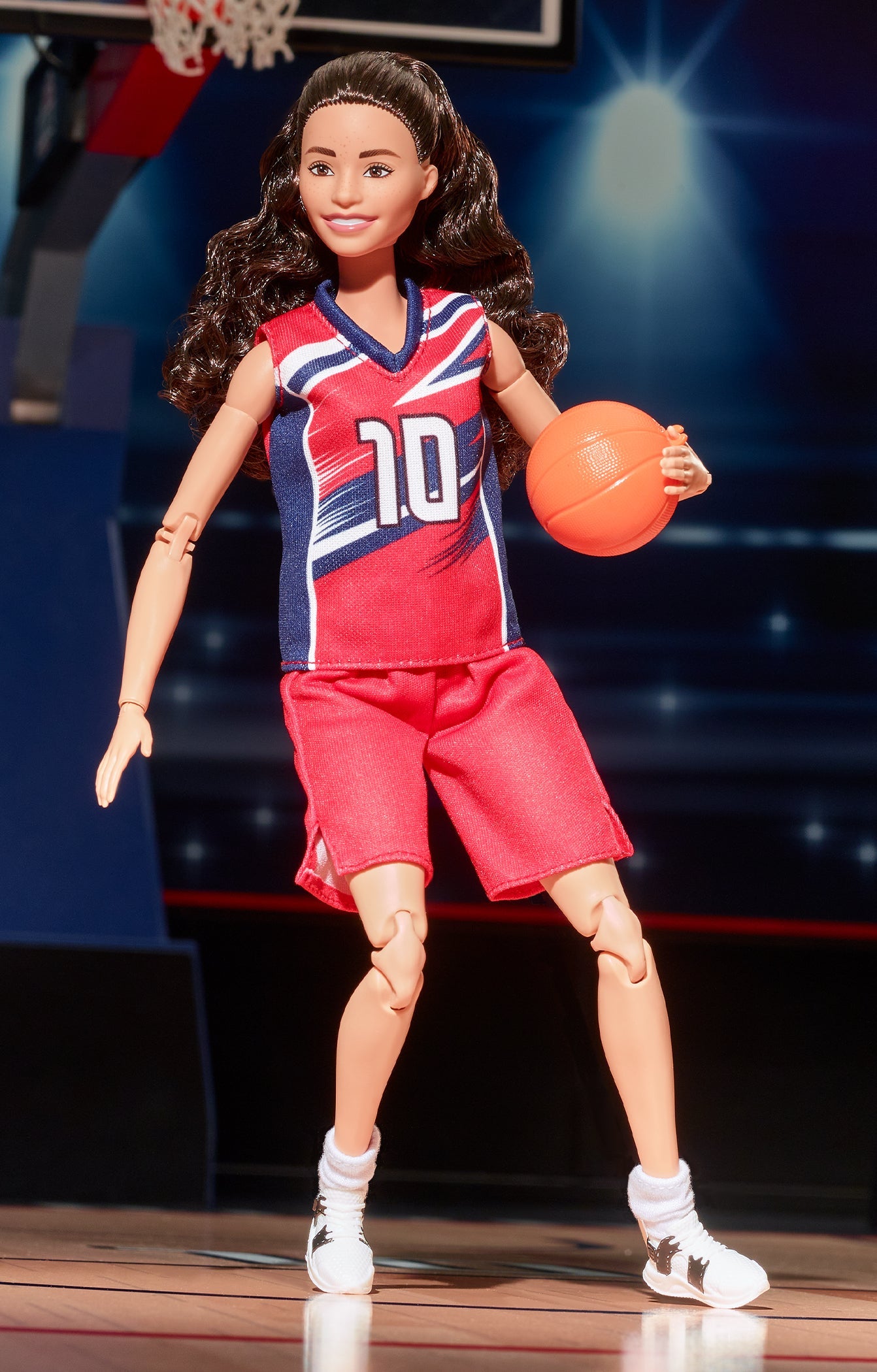Barbie Inspiring Women Sue Bird Doll - Búp bê Sưu tầm Vận động viên Bóng rổ - Mattel HJW97