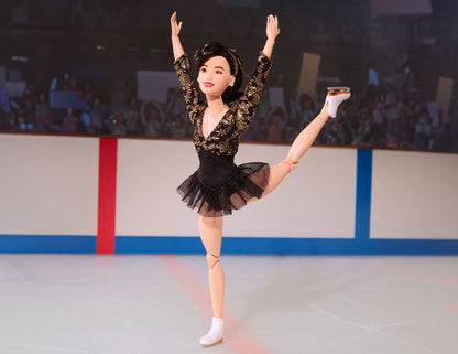 Barbie Inspiring Women Kristi Yamaguchi Doll - Búp Bê Sưu Tầm Figure Cao Cấp - Barbie Signature Mattel - ảnh 6 - Collectible 