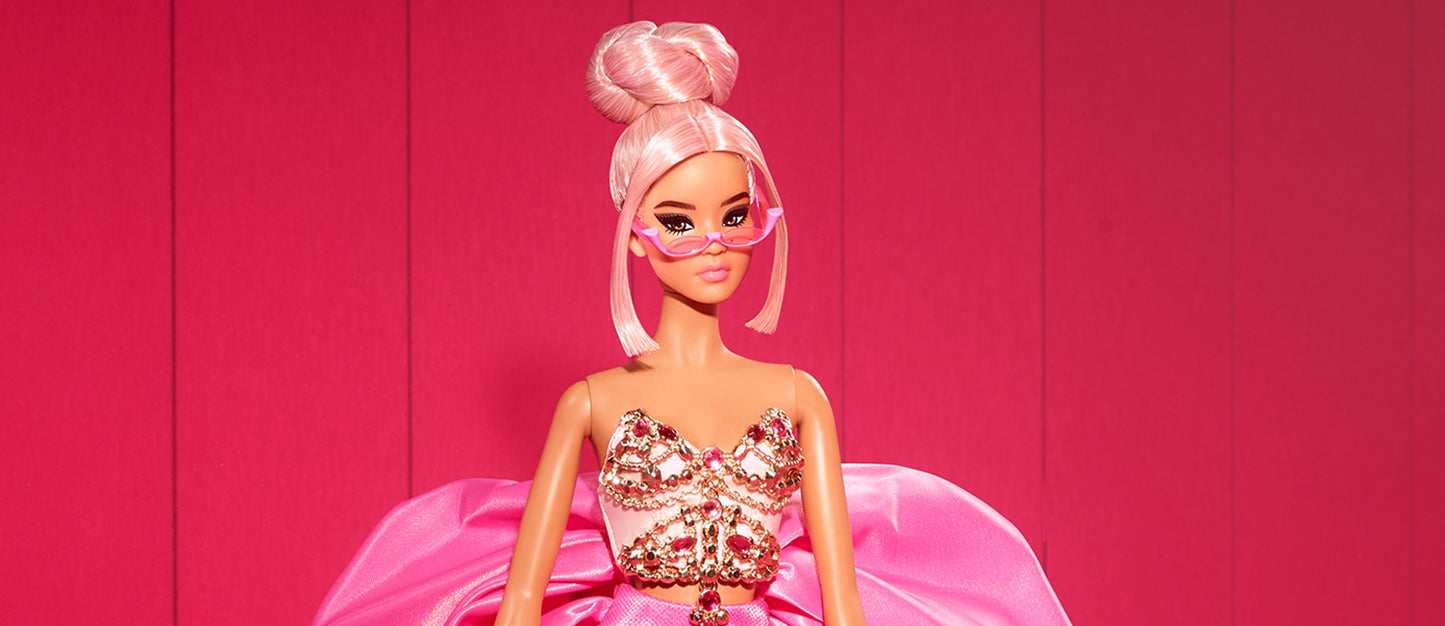 Barbie Pink Collection Doll 5 - Búp bê Sưu tầm Cao cấp - Barbie Signature HJW86