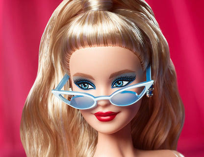 Barbie 65th Anniversary Doll With Blonde Hair - Búp Bê Kỷ Niệm 65 Năm (Tóc Vàng) - Mattel Signature