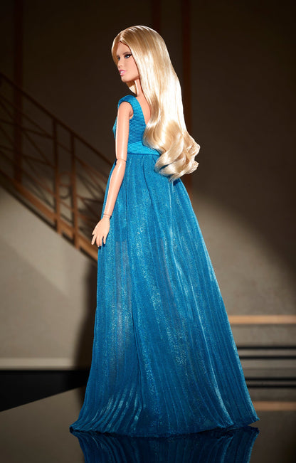 Claudia Schiffer Supermodel Barbie Doll in Versace Gown - Búp bê Siêu mẫu Sưu tầm Barbie Signature