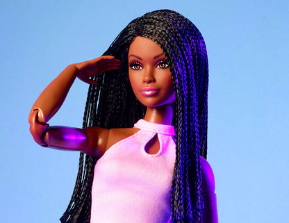 Barbie Looks Doll #21 (Original, Long Black Hair) - Búp bê thời trang sưu tầm Barbie Signature HRM13