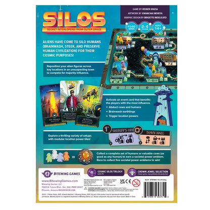 SILOS Board Game - Trò chơi Board Game Chiến Thuật Người Ngoài Hành Tinh - Allplay