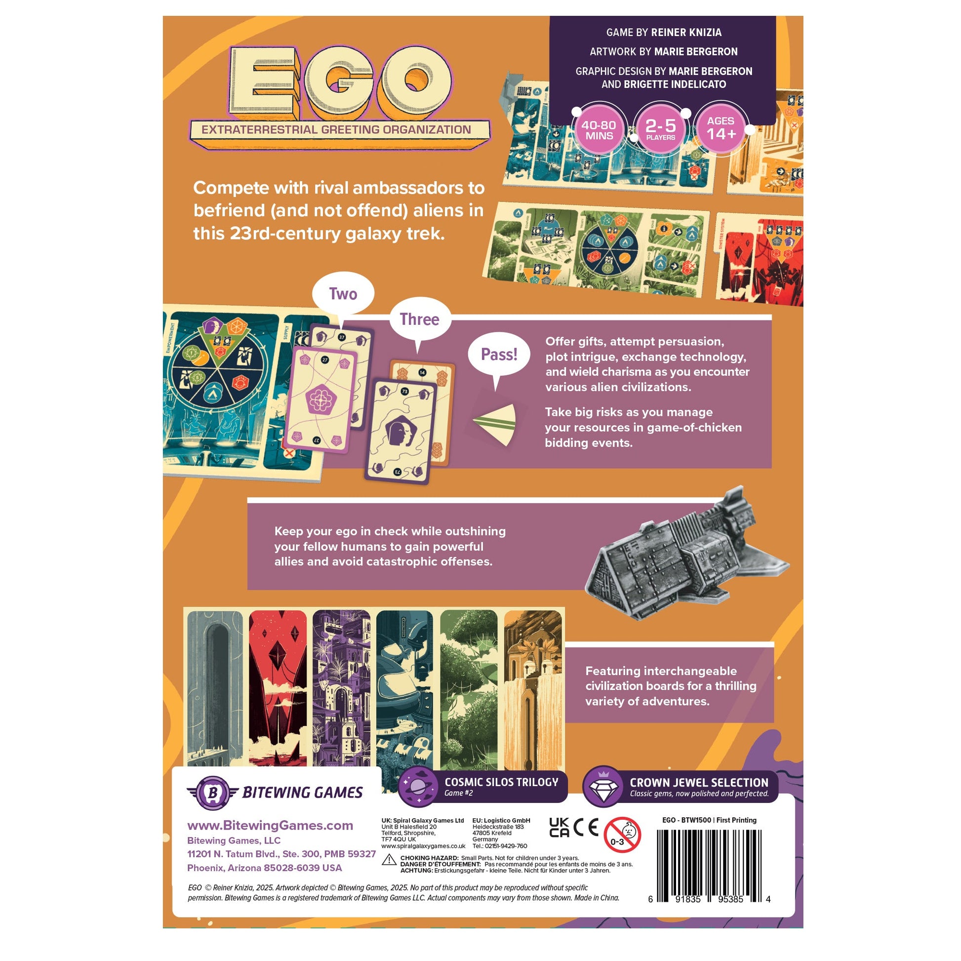 EGO Board Game - Trò chơi chiến thuật ngoại giao không gian - Allplay - Góc nhìn khác 3
