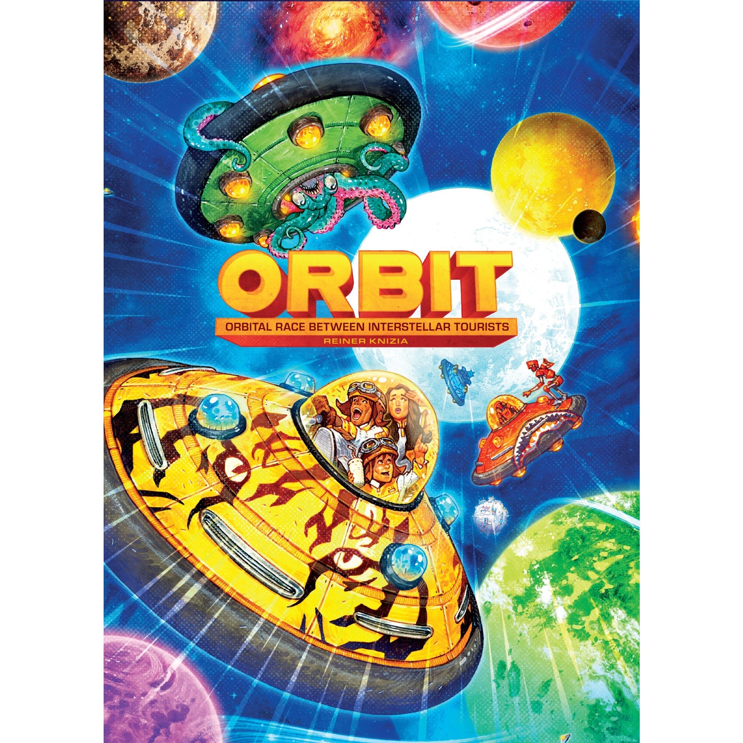 ORBIT Board Game - Board Game Chiến Thuật Đua Không Gian - Allplay