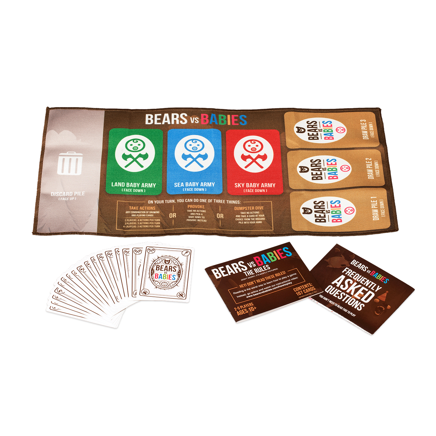 Bears vs Babies - Trò chơi thẻ bài xây dựng quái vật - Exploding Kittens