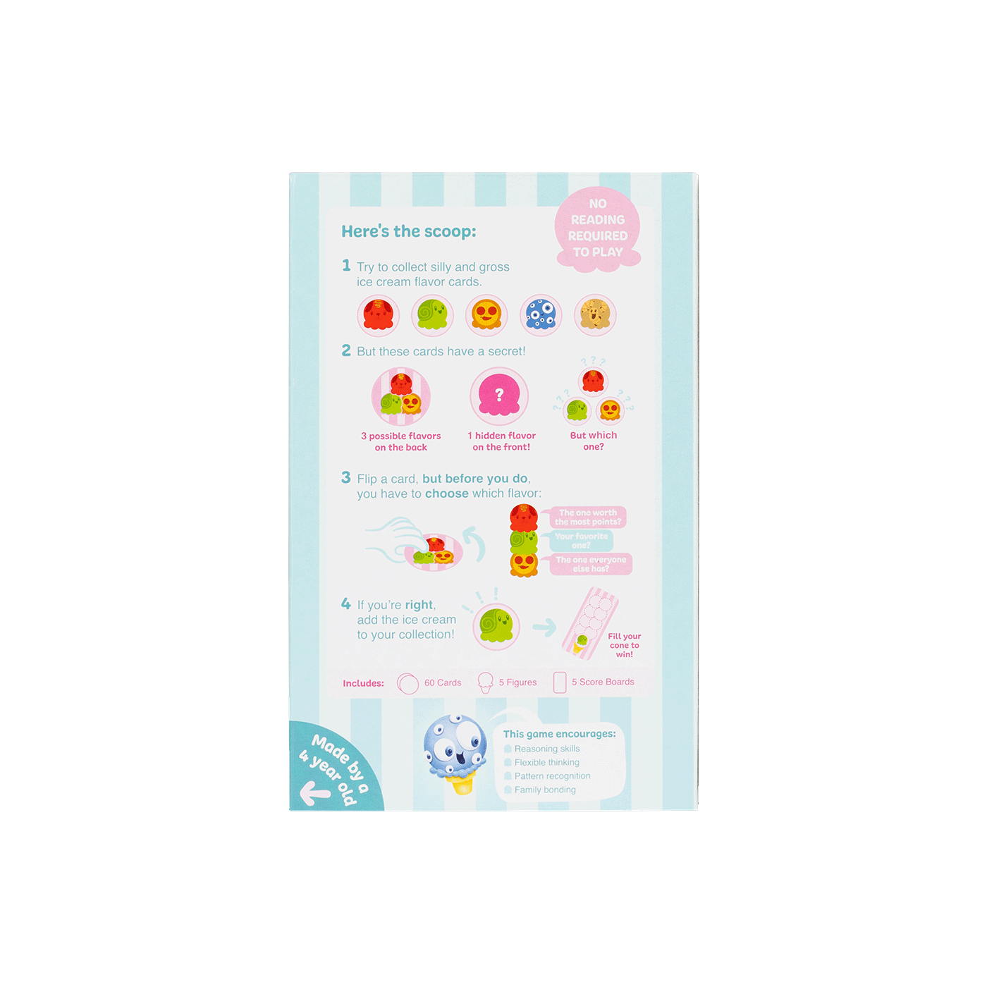 The Best Worst Ice Cream - Trò chơi ghép thẻ vị kem trí tuệ - Exploding Kittens